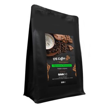 Кофе в зернах - Бразилия Можиана (200г)